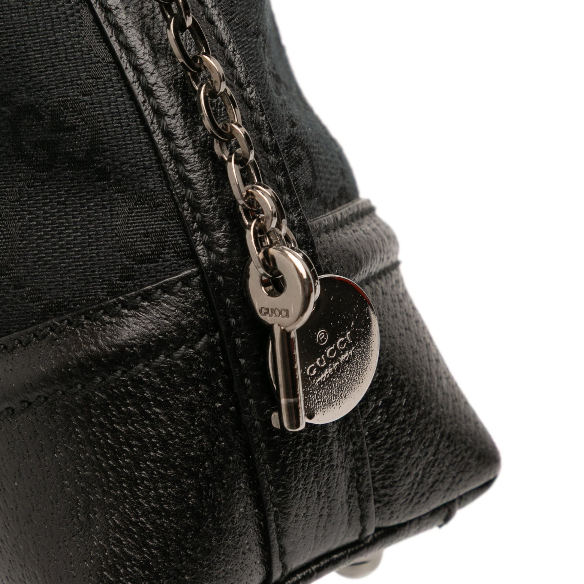 Gucci Small GG Canvas Web Treasure Shoulder Bag