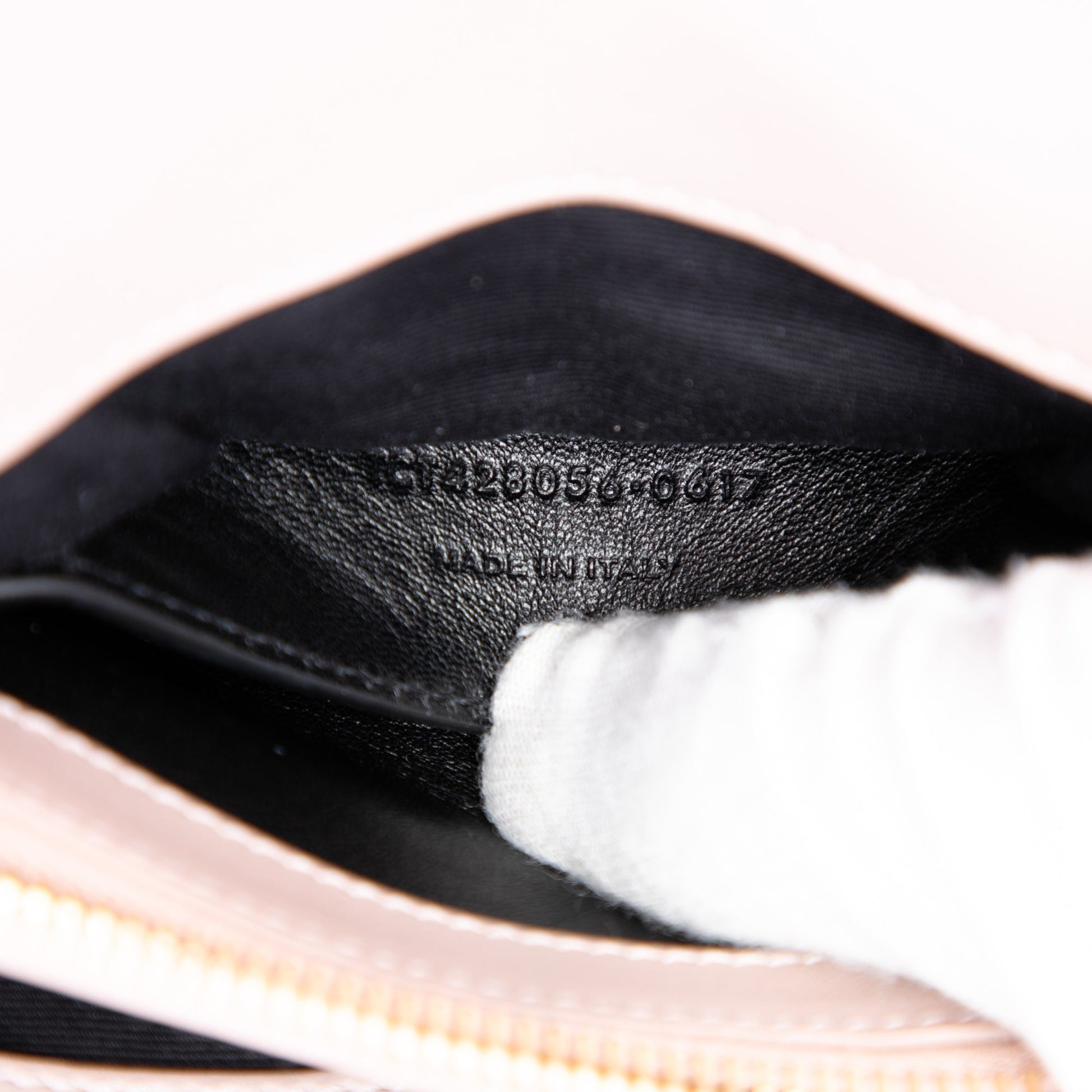 Saint Laurent Medium Calfskin and Suede Chevron Monogram College Satchel