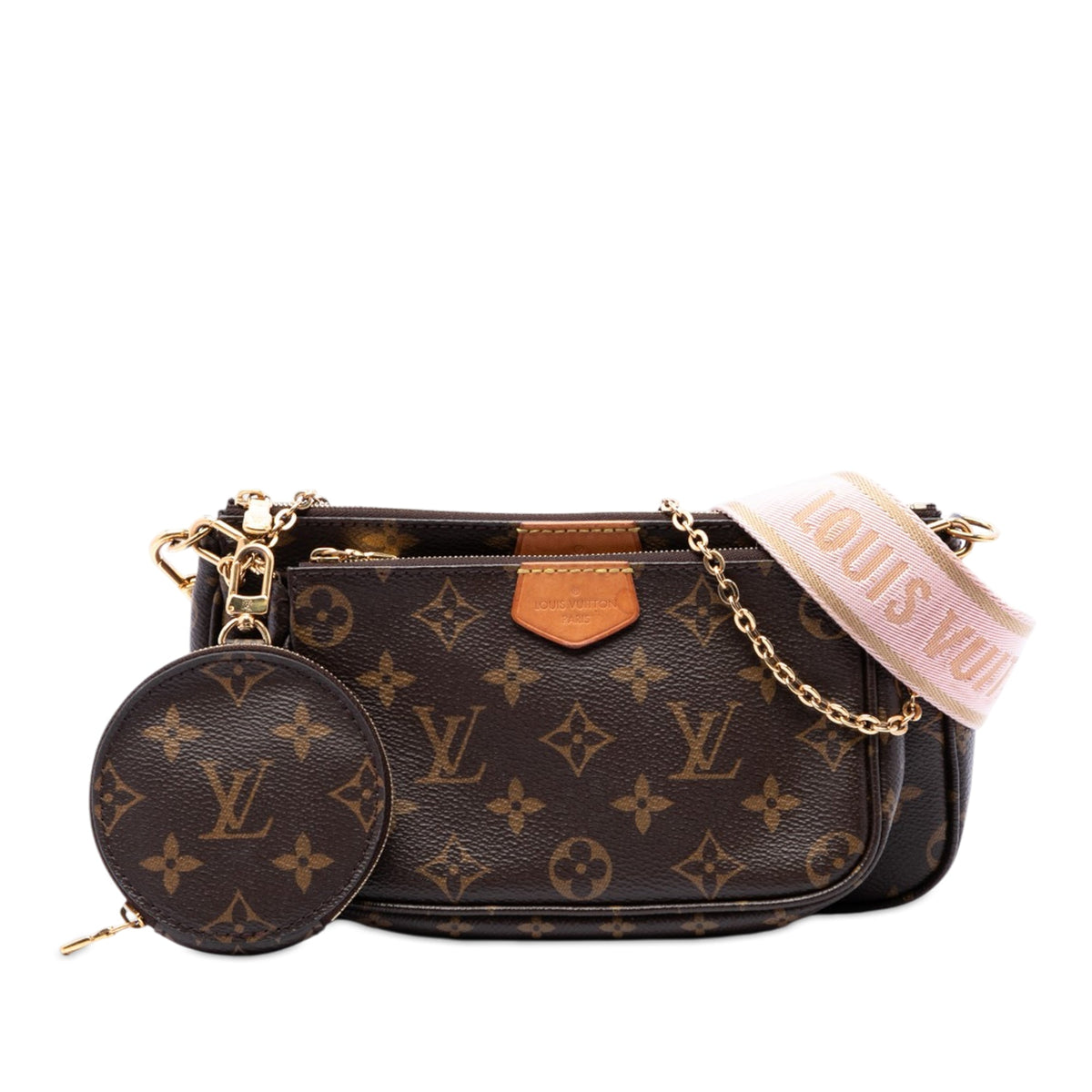 Louis Vuitton Monogram Multi Pochette Accessoires — Brown