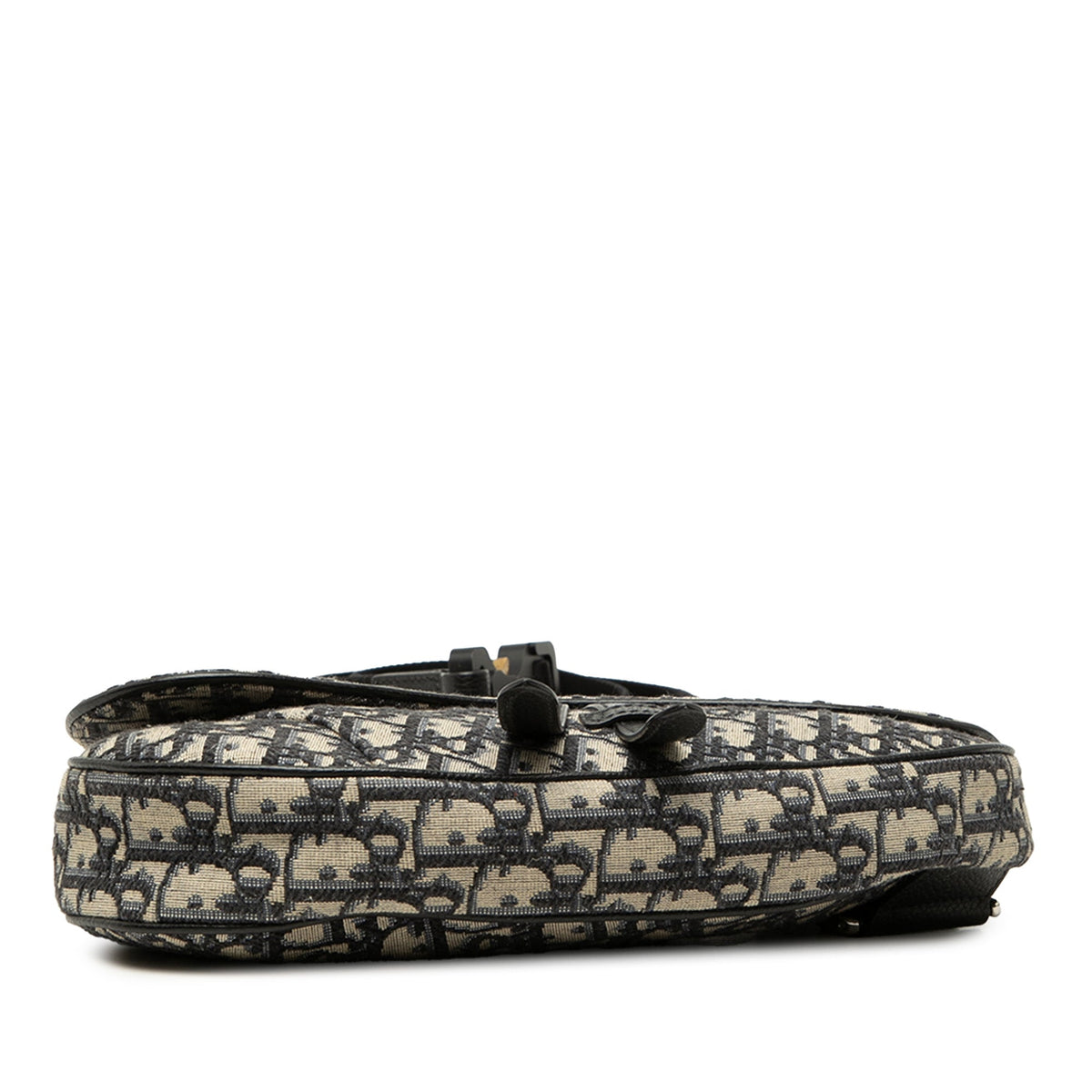 Dior Oblique Canvas Saddle Crossbody