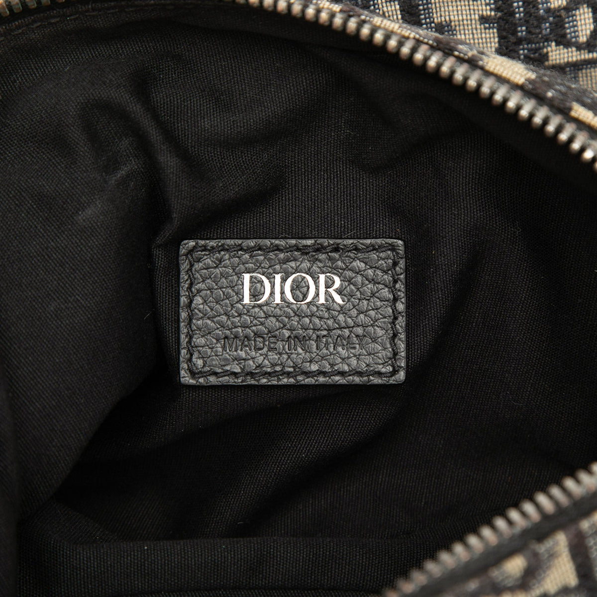 Dior Oblique Canvas Saddle Crossbody