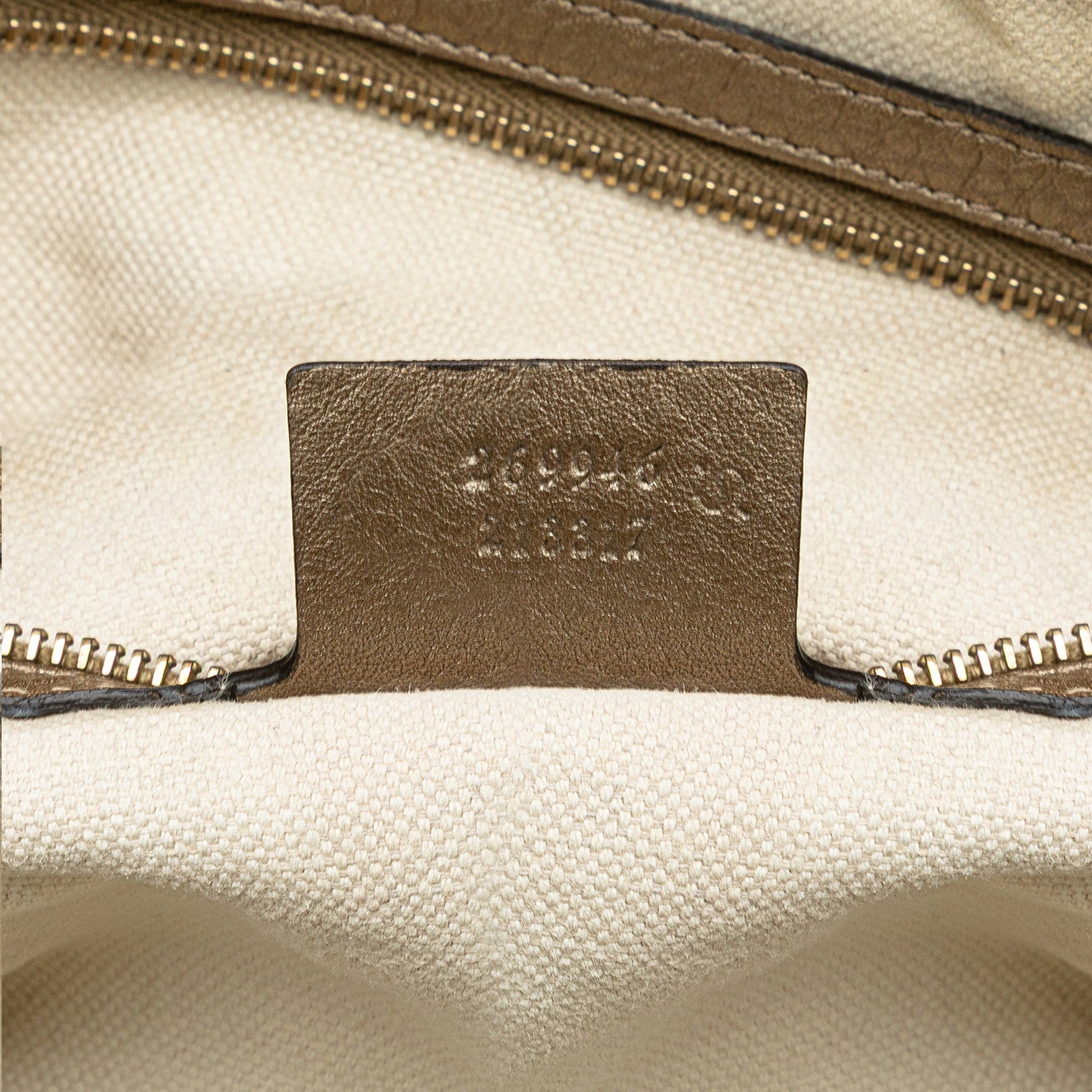 Gucci Large Leather Bella Tote