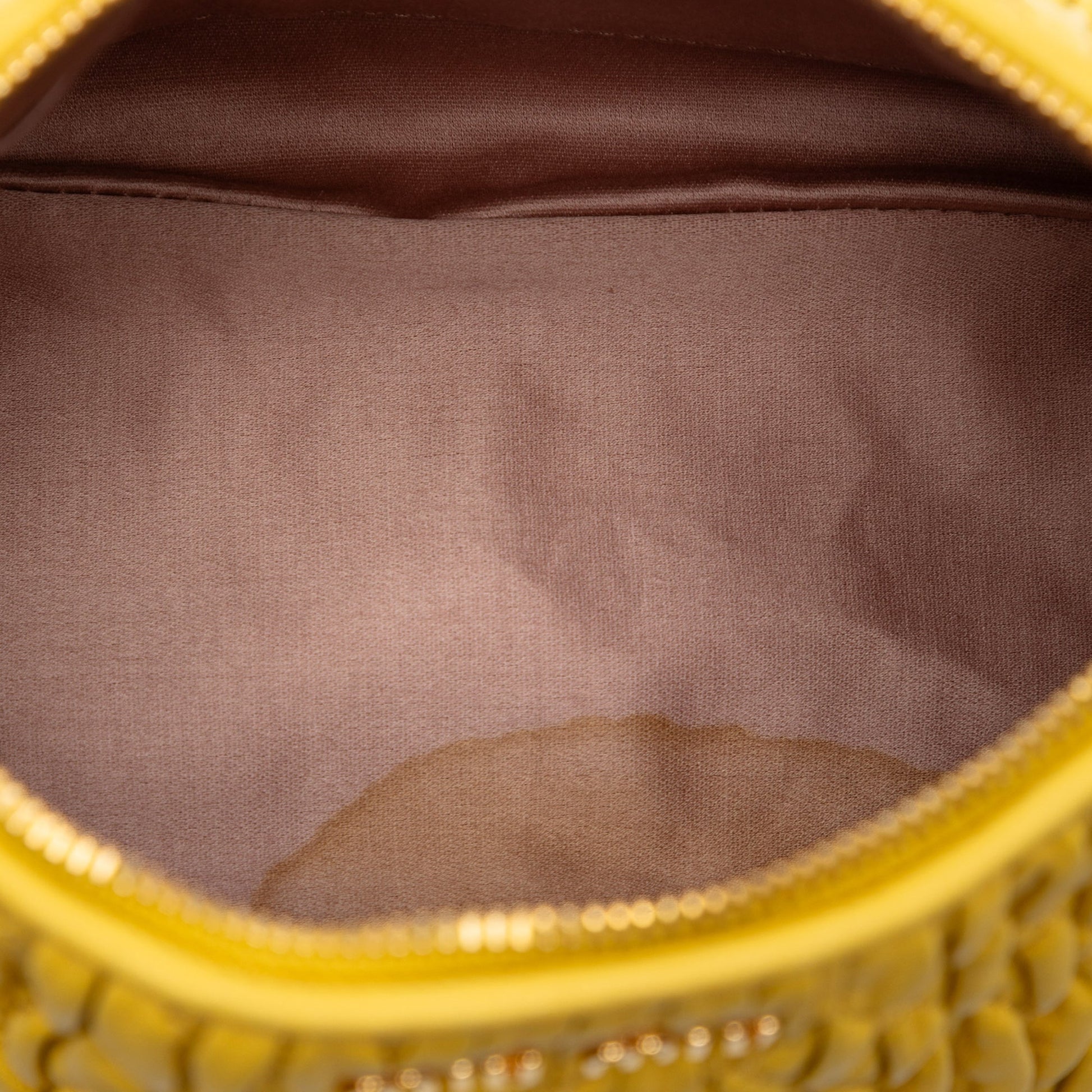 Miu Miu Matelasse Nappa Crystal Charm Shoulder Bag
