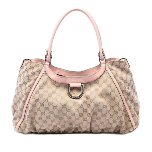 Gucci GG Canvas Abbey D Ring Shoulder Bag