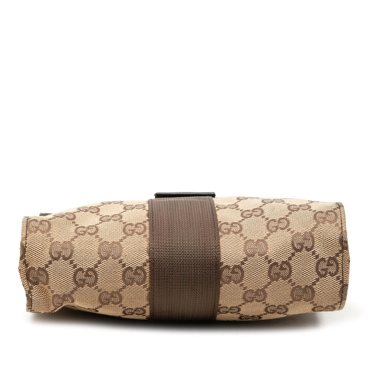 Gucci GG Canvas Clutch — Beige