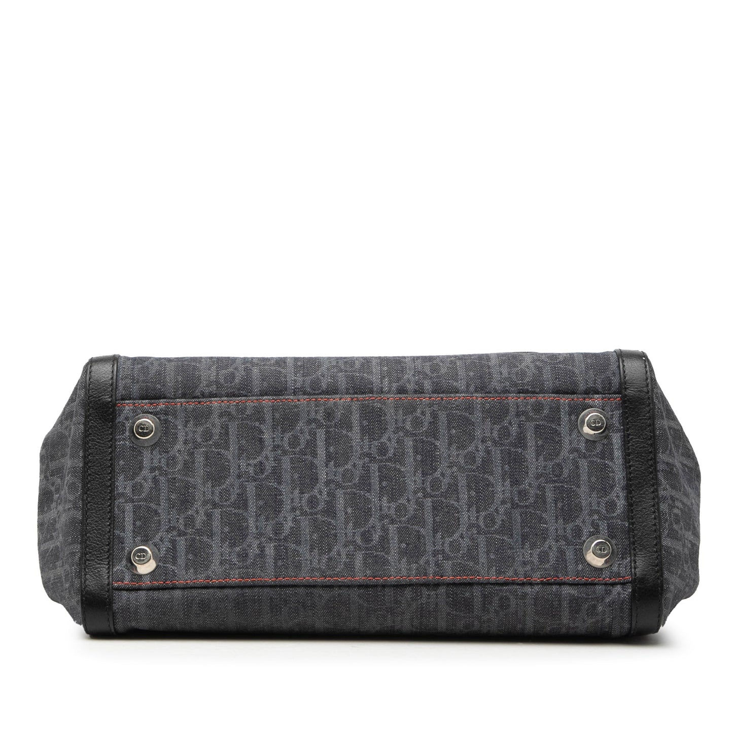 Dior Diorissimo Trotter Denim Flight Handle Bag