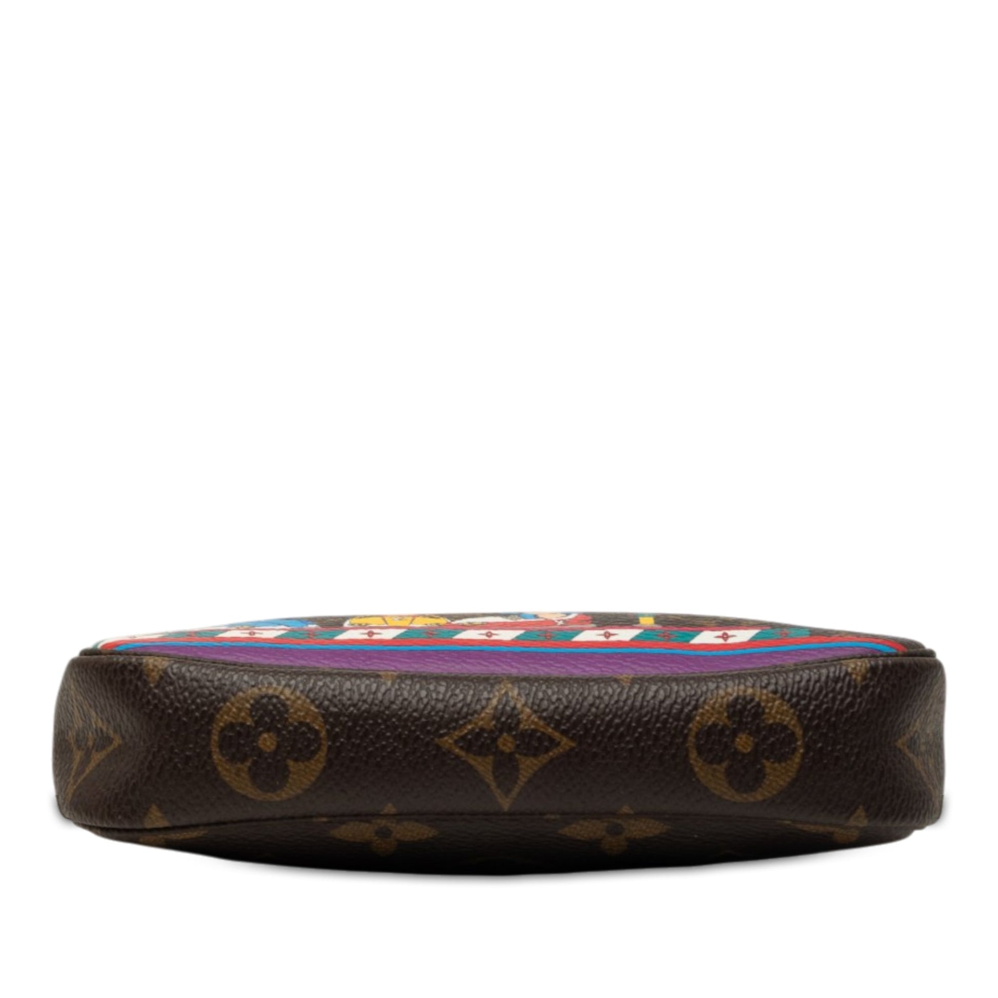 Louis Vuitton Monogram Vivienne Christmas Mini Pochette Accessoires