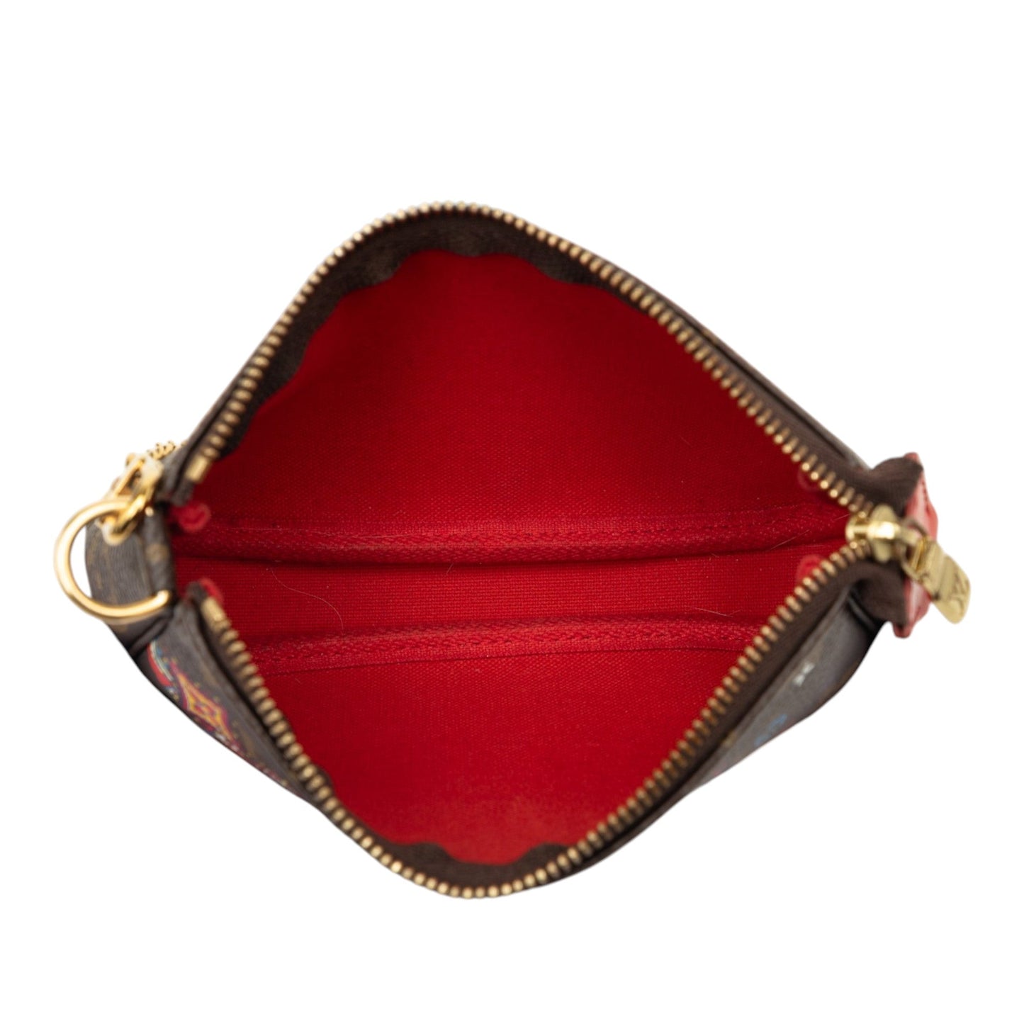 Louis Vuitton Monogram Vivienne Christmas Mini Pochette Accessoires
