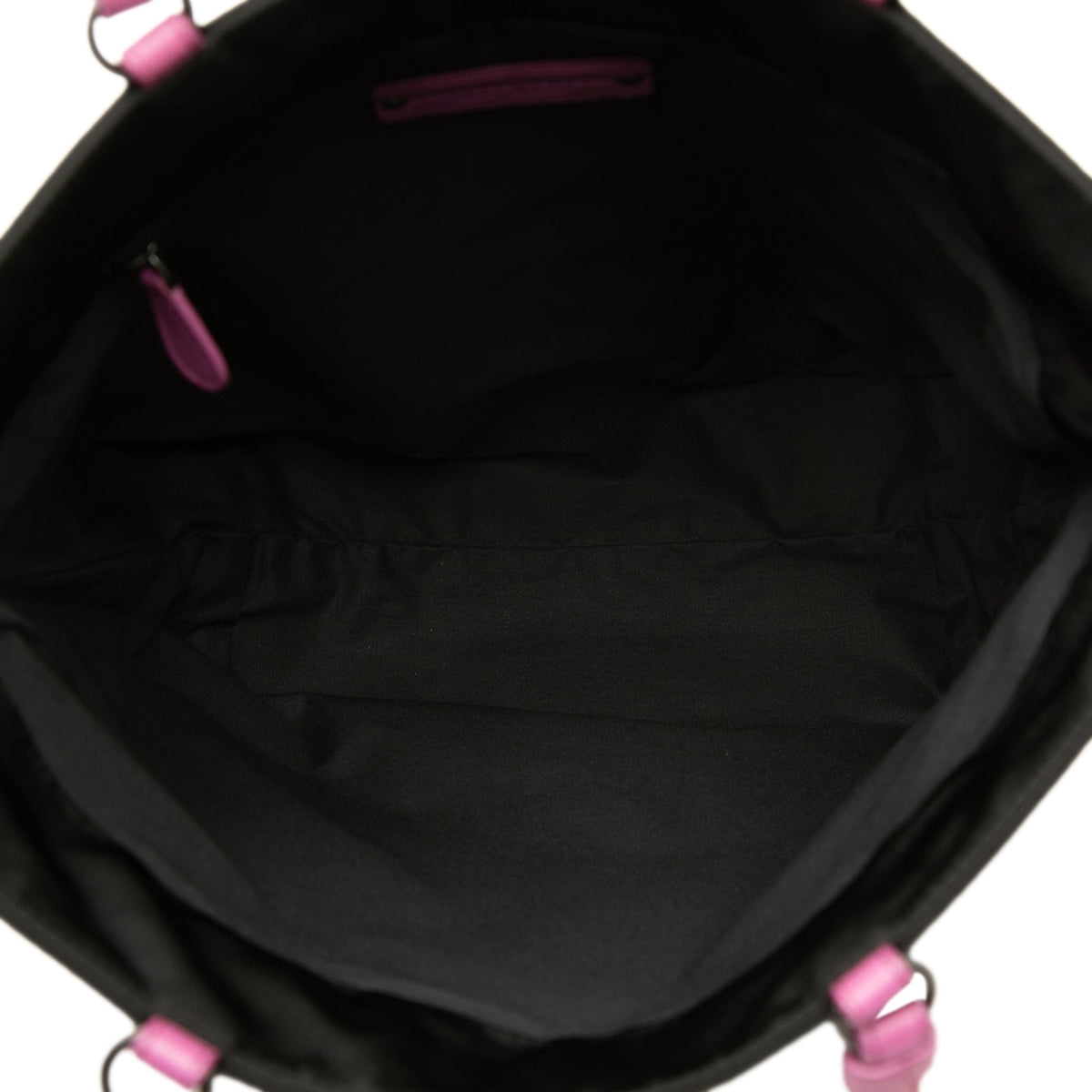 Bottega Veneta Embroidered Canvas Butterfly Tote — Black