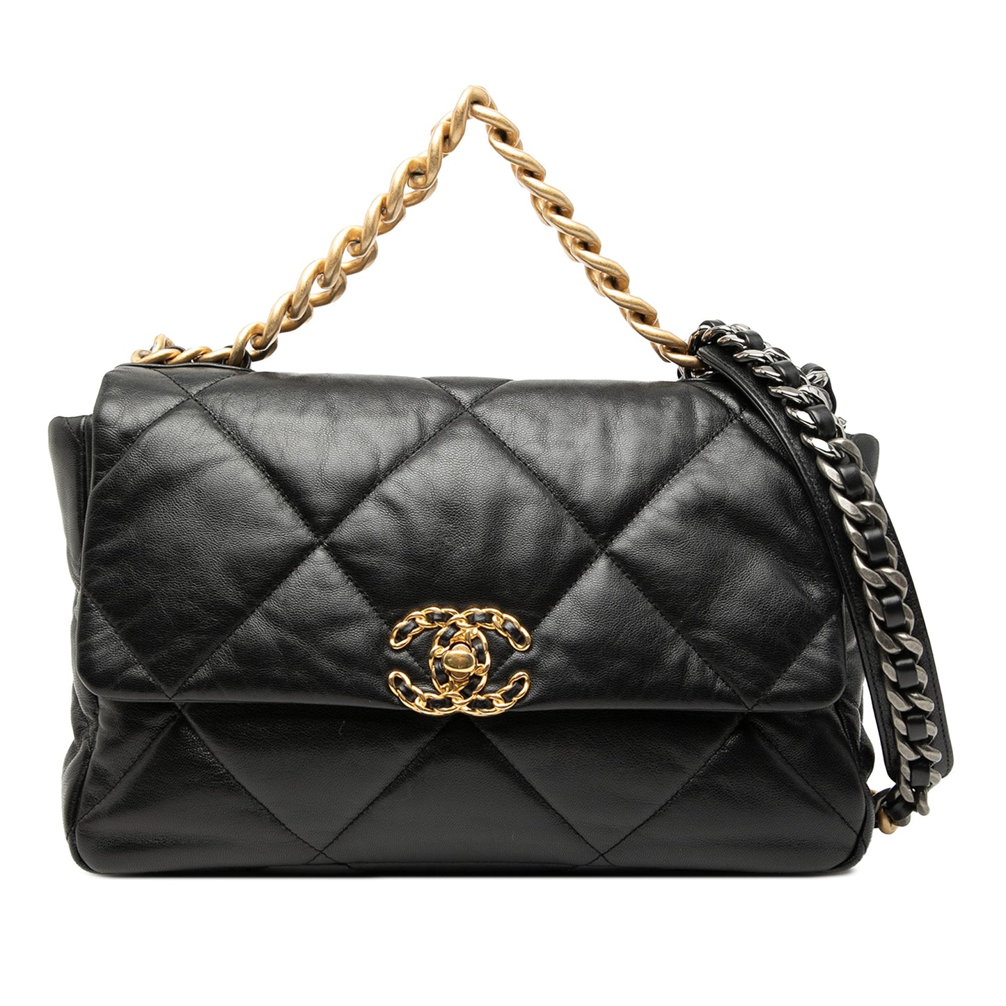 Chanel Large Lambskin 19 Flap