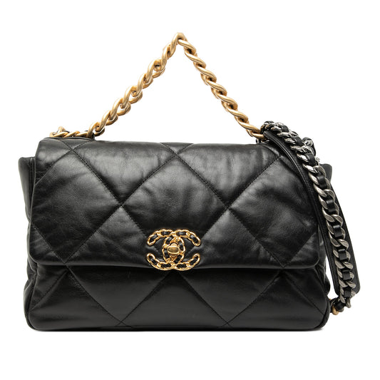 Chanel Large Lambskin 19 Flap