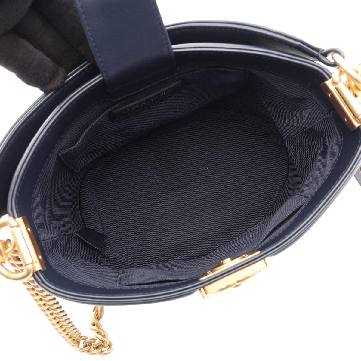 Chanel Quilted Lambskin Boy Bucket Bag