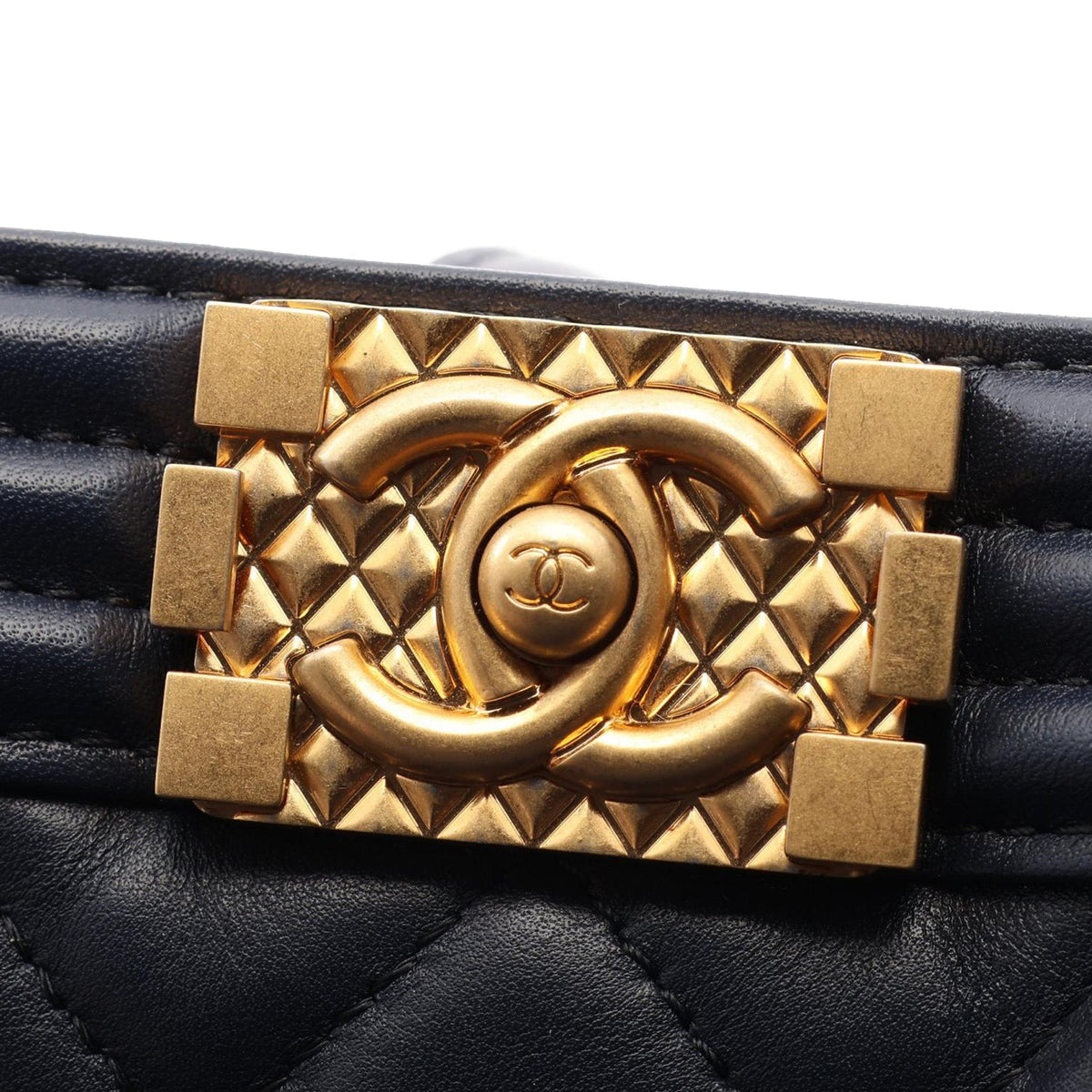 Chanel Quilted Lambskin Boy Bucket Bag