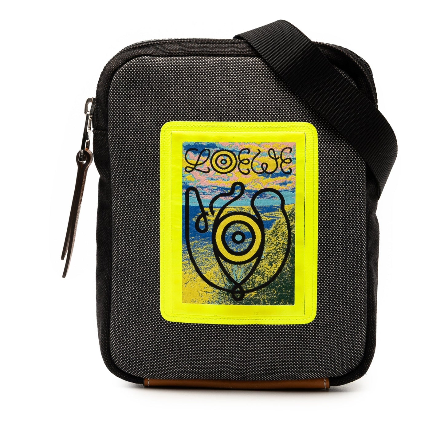LOEWE Canvas Eye Loewe Nature Neck Pouch