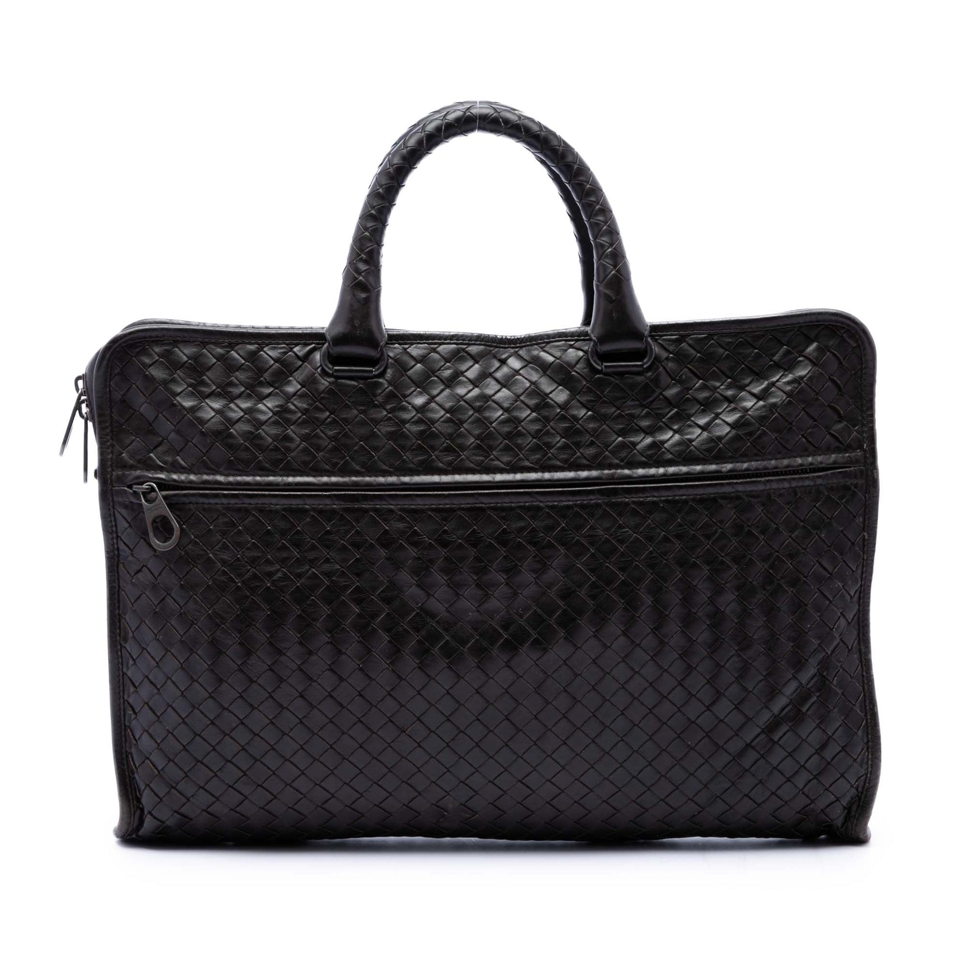 Bottega Veneta Nappa Intrecciato Business Bag