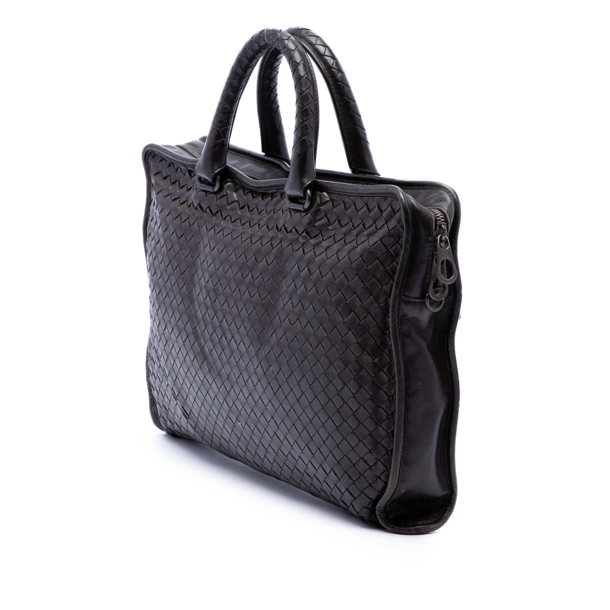Bottega Veneta Nappa Intrecciato Business Bag