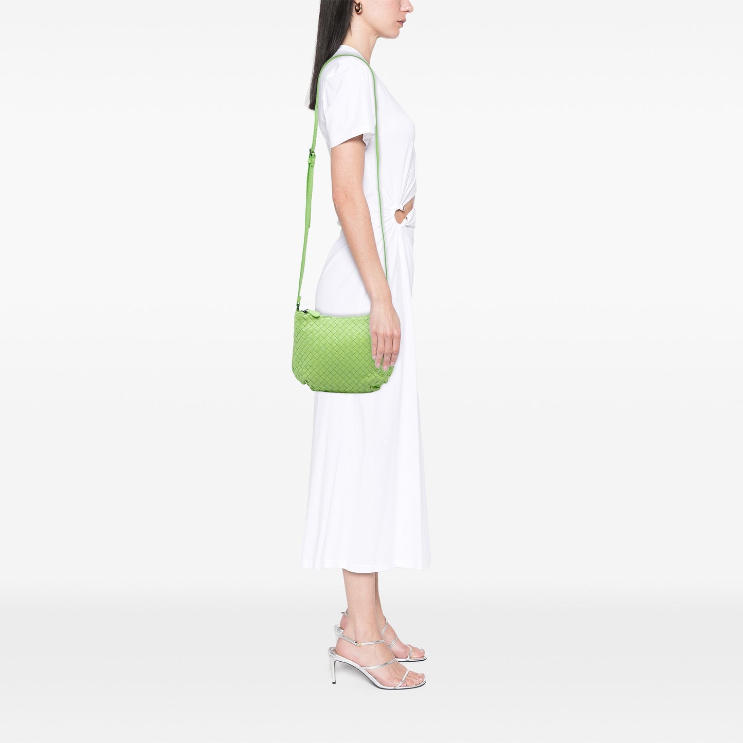 Bottega Veneta Small Nappa Intrecciato Crossbody