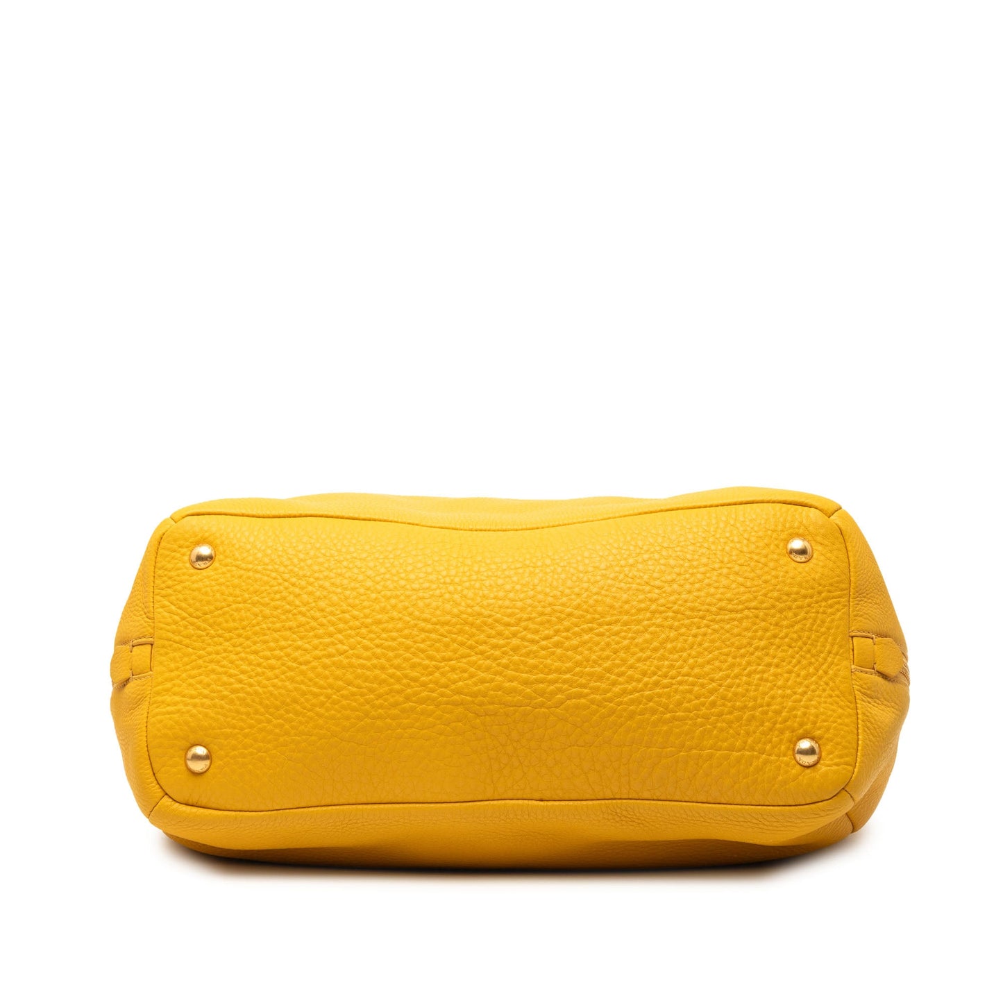 Prada Vitello Daino Side Zip Convertible Tote