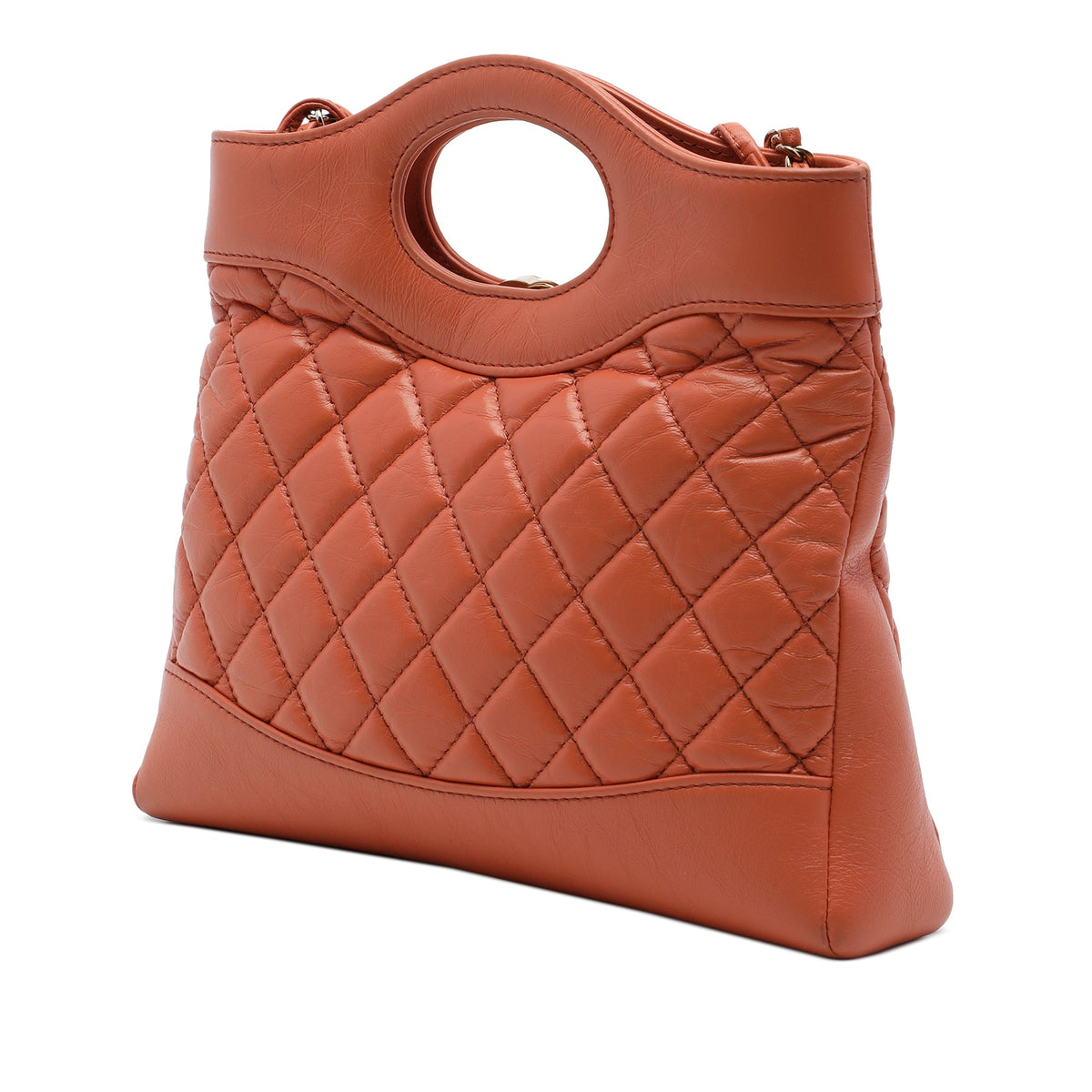 Chanel Mini Shiny Crumpled Calfskin 31 Shopping Bag