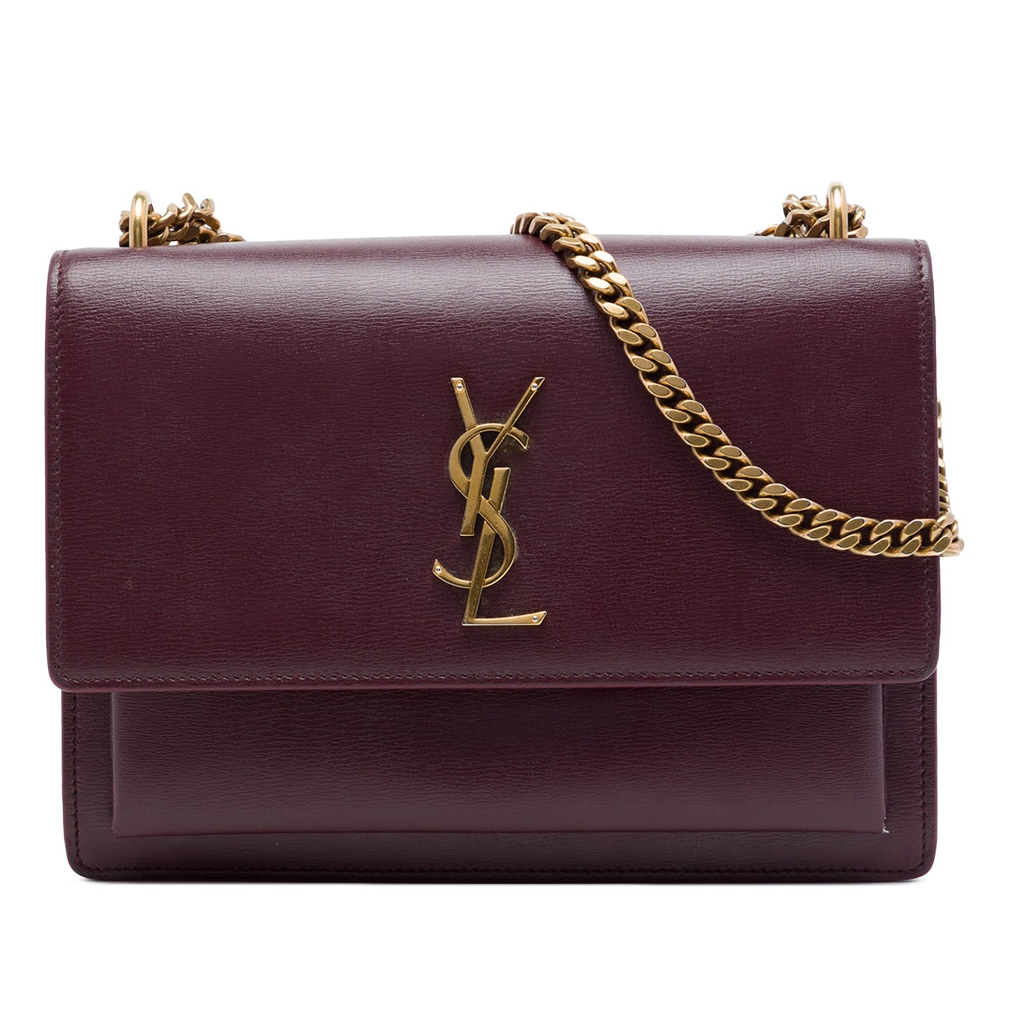 Saint Laurent Medium Calfskin Monogram Sunset Crossbody
