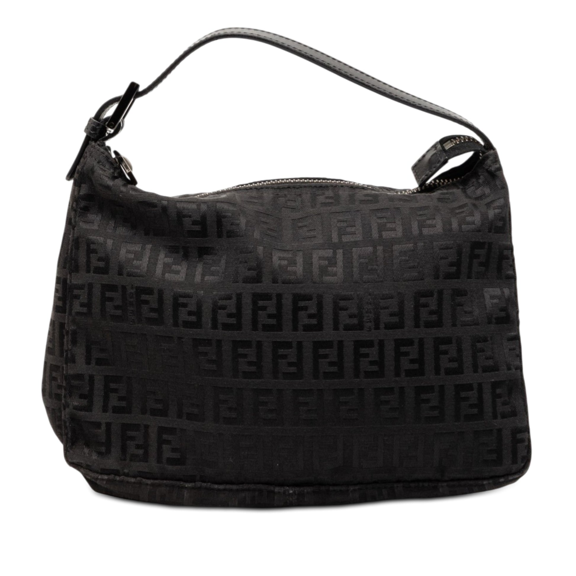 Fendi Zucchino Canvas Handbag
