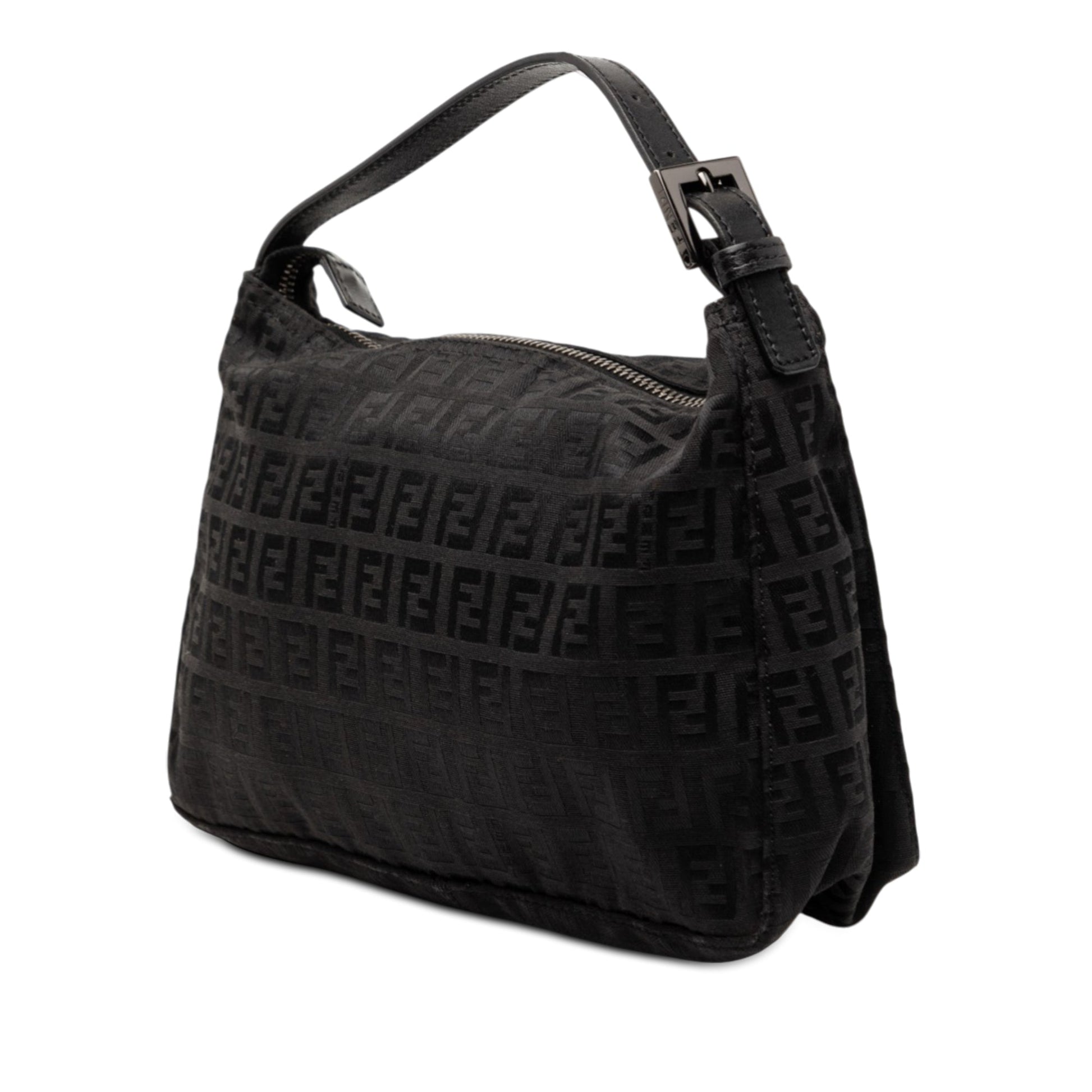 Fendi Zucchino Canvas Handbag