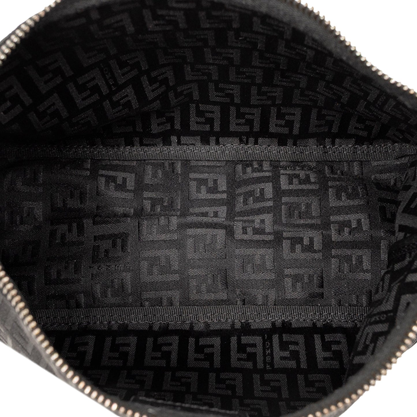 Fendi Zucchino Canvas Handbag