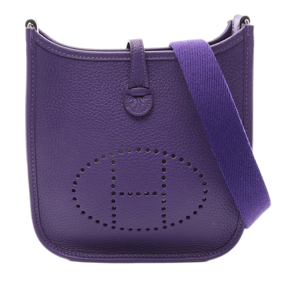 Hermès Clemence Amazone Evelyne TPM 16 — Purple