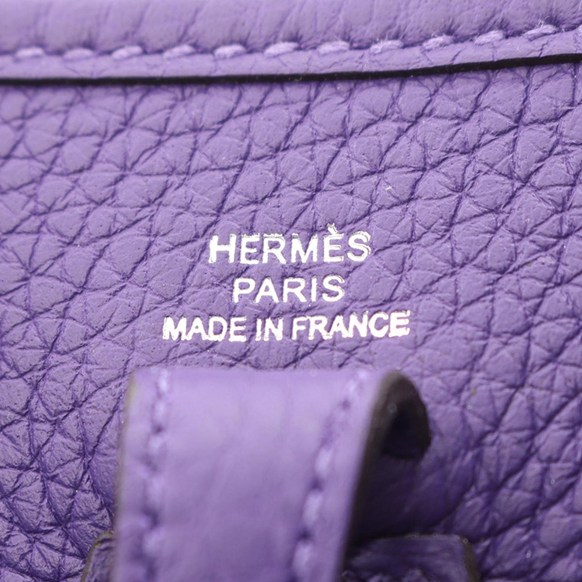 Hermès Clemence Amazone Evelyne TPM 16 — Purple