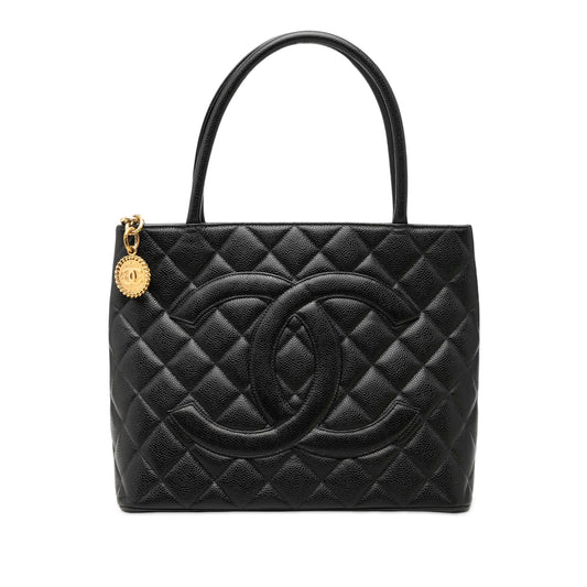 Chanel Caviar Medallion Tote