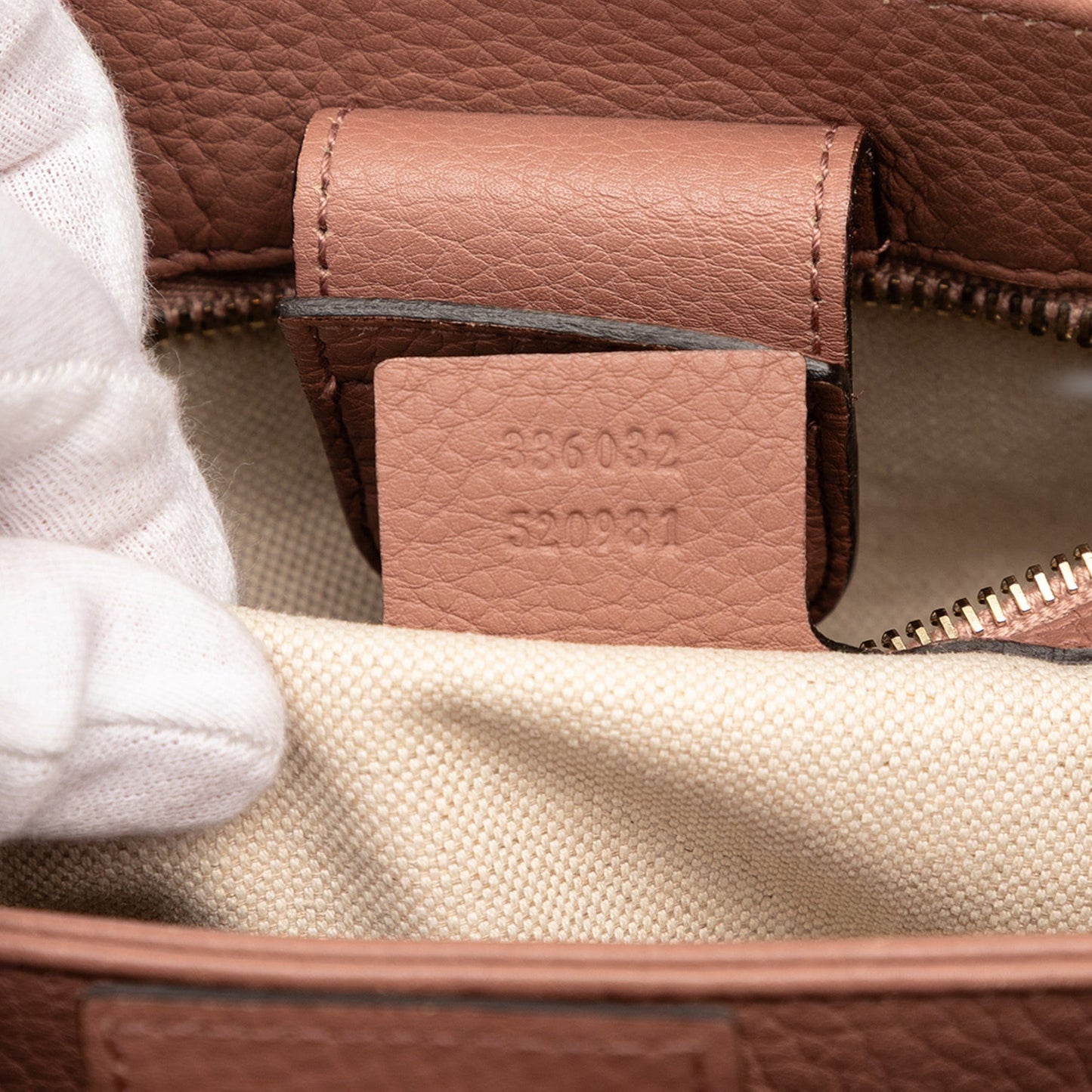 Gucci Small Calfskin Bamboo Shopper Satchel