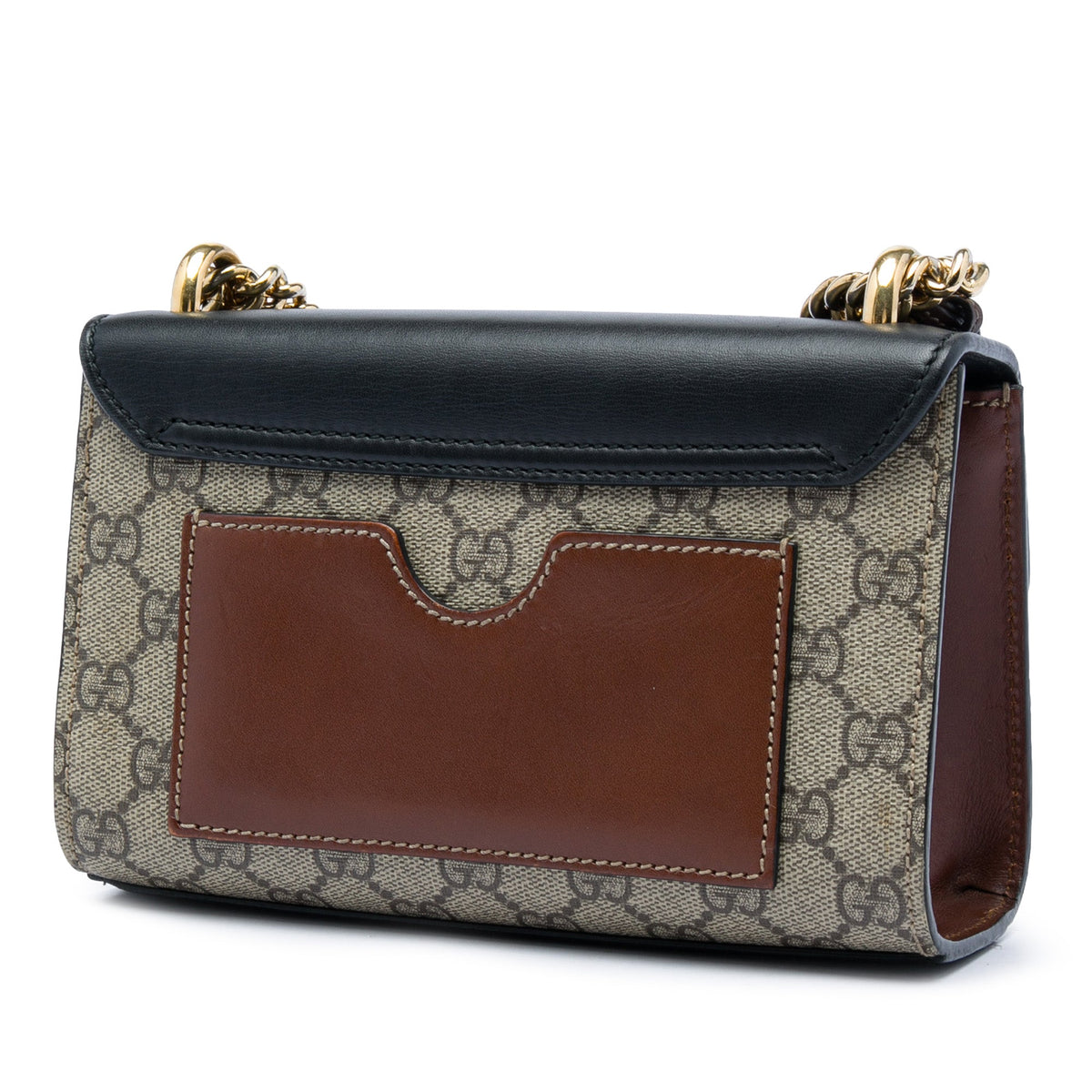 Gucci Small GG Supreme Padlock Crossbody