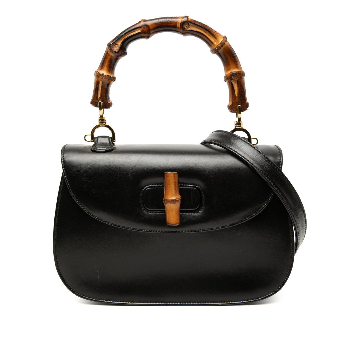 Gucci Calfskin Bamboo Night