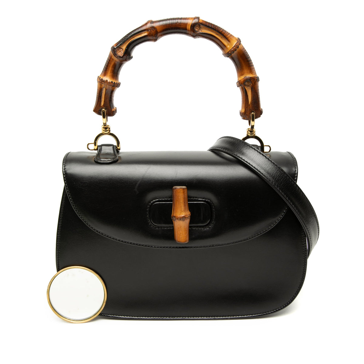 Gucci Calfskin Bamboo Night