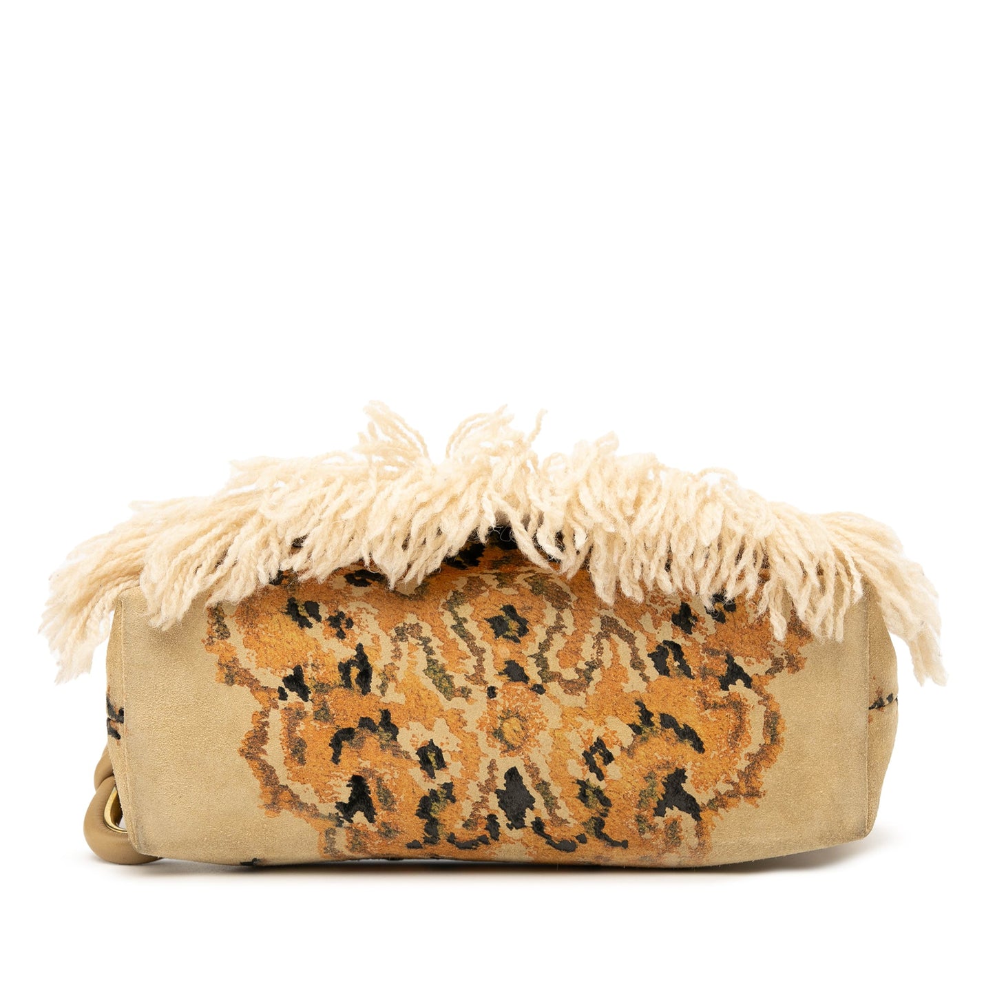 LOEWE Suede Tapestry Flamenco Knot Crossbody