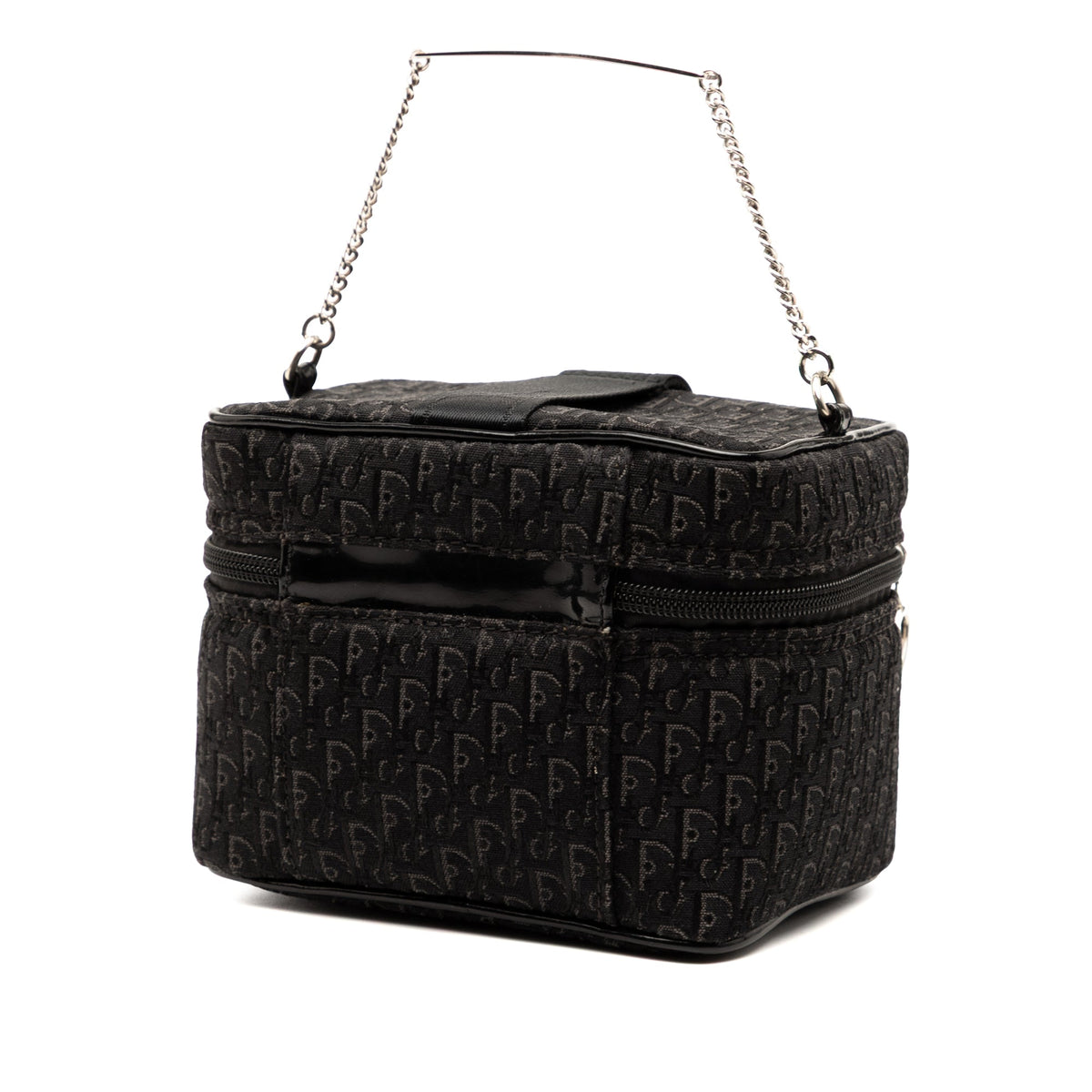 Dior Mini Diorissimo Trotter Canvas Vanity Bag