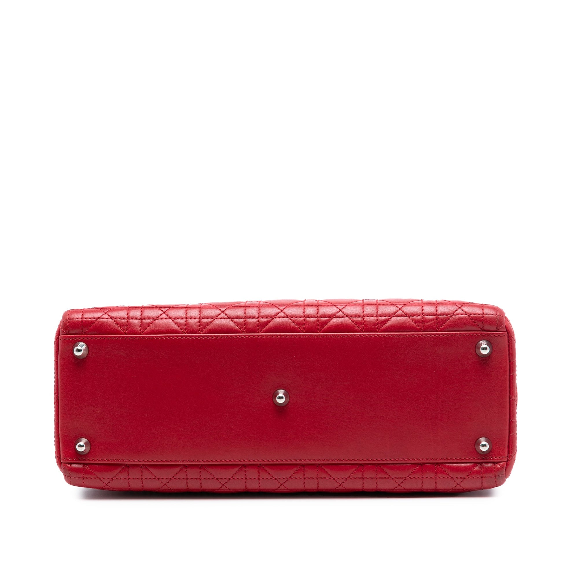 Dior Large Lambskin Cannage Lady Dior