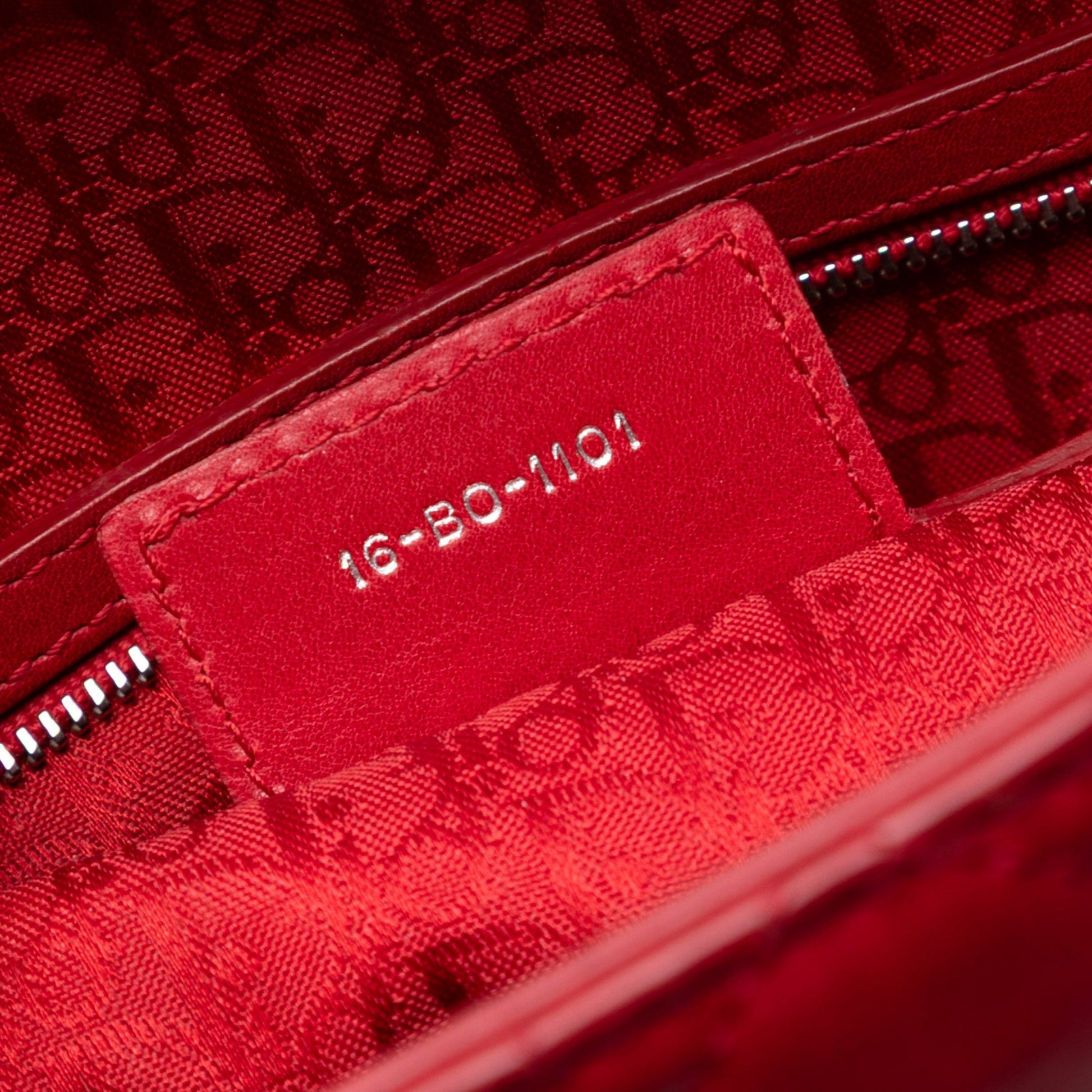 Dior Large Lambskin Cannage Lady Dior