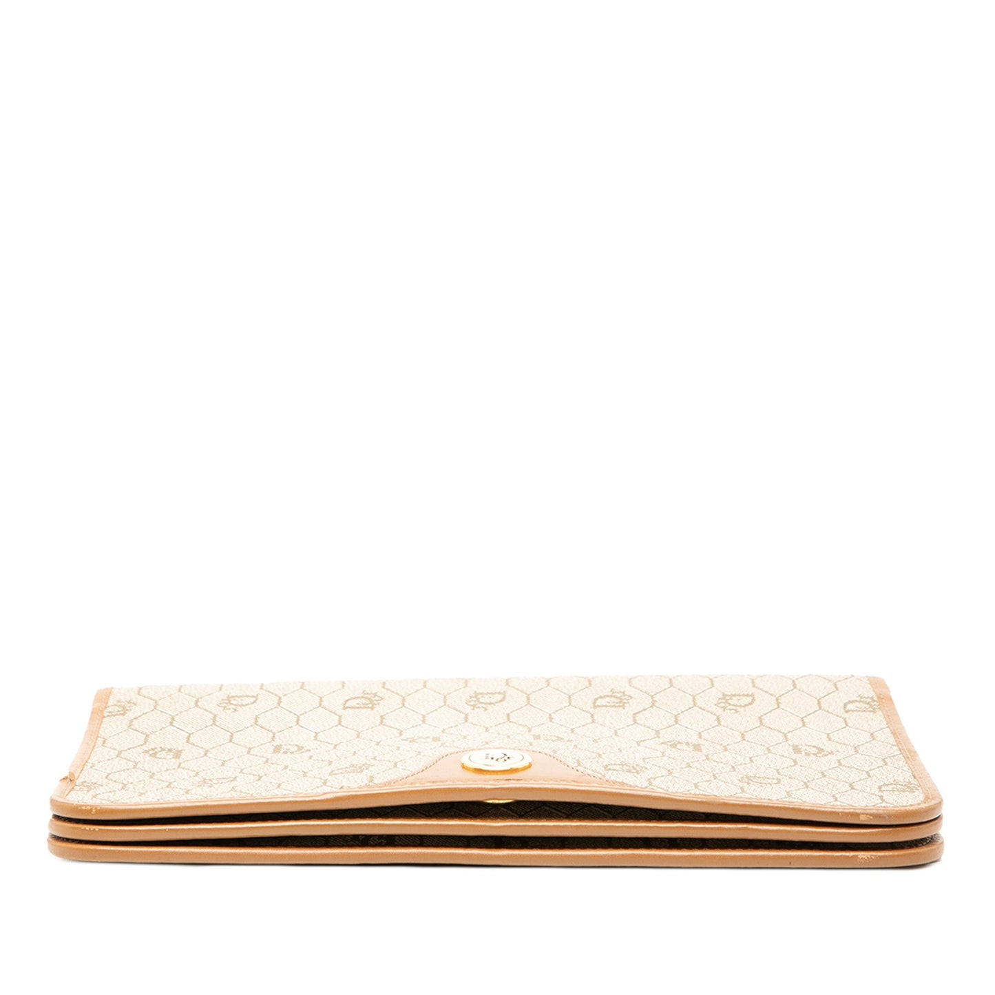Dior Honeycomb Coated Canvas Chain Shoulder Bag