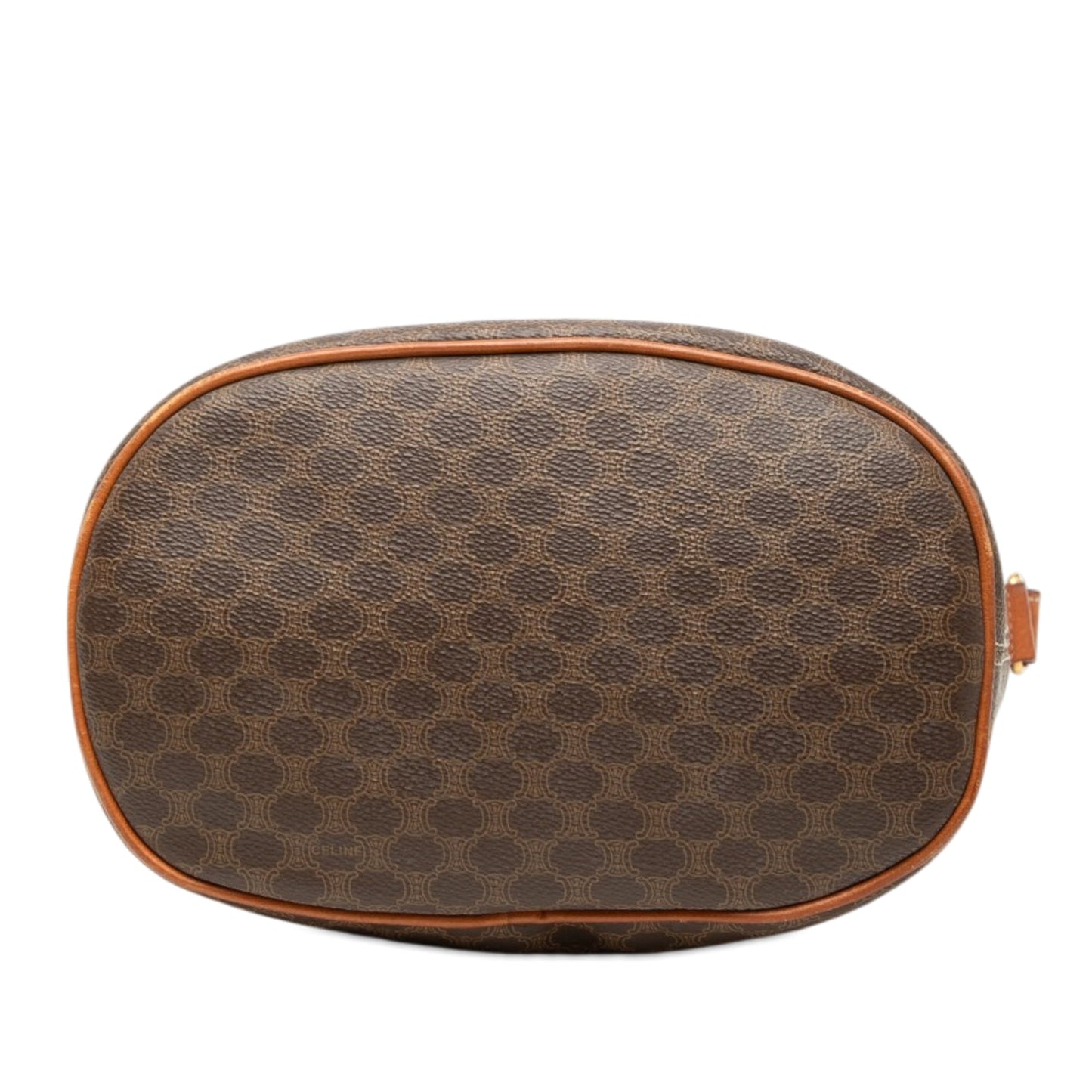 Celine Macadam Coated Canvas Bucket Bag