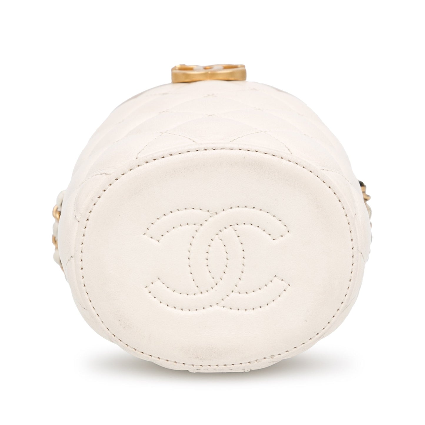 Chanel Small Quilted Lambskin Crown Box Bag