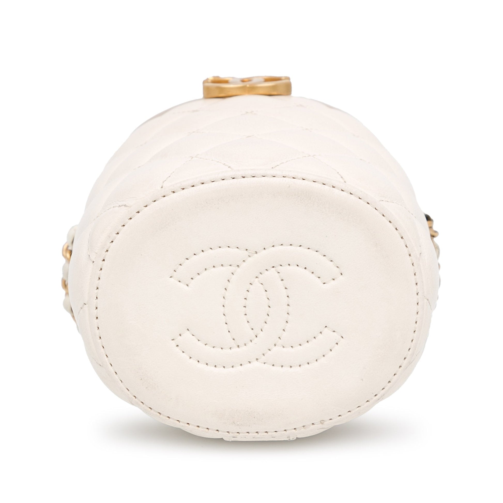 Chanel Small Quilted Lambskin Crown Box Bag