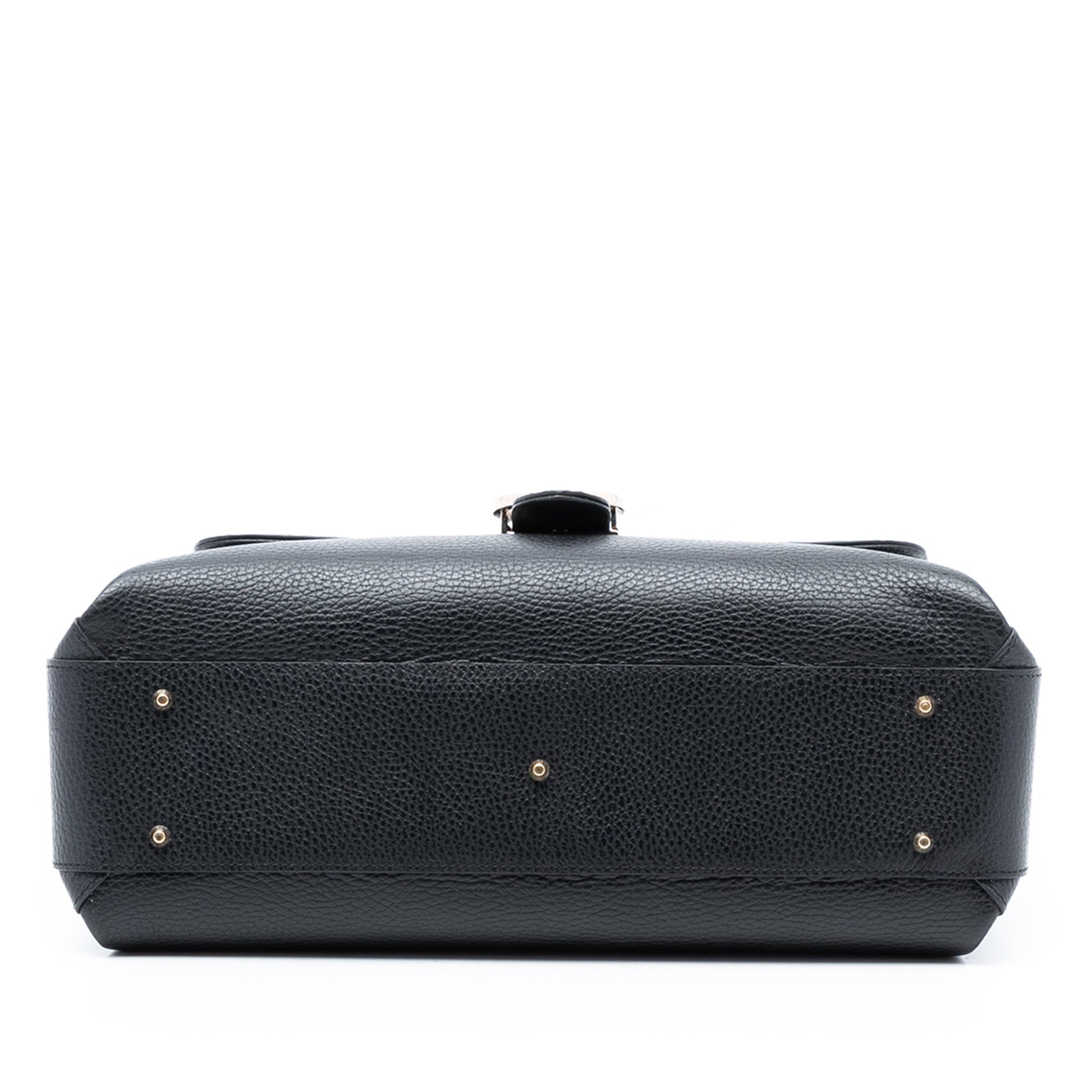 Gucci Medium Dollar Calf Interlocking G Satchel