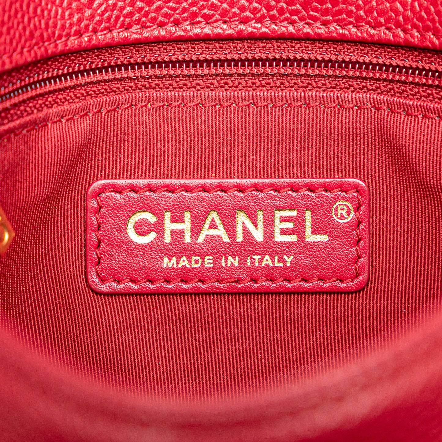 Chanel Mini Quilted Caviar Carry Around Flap