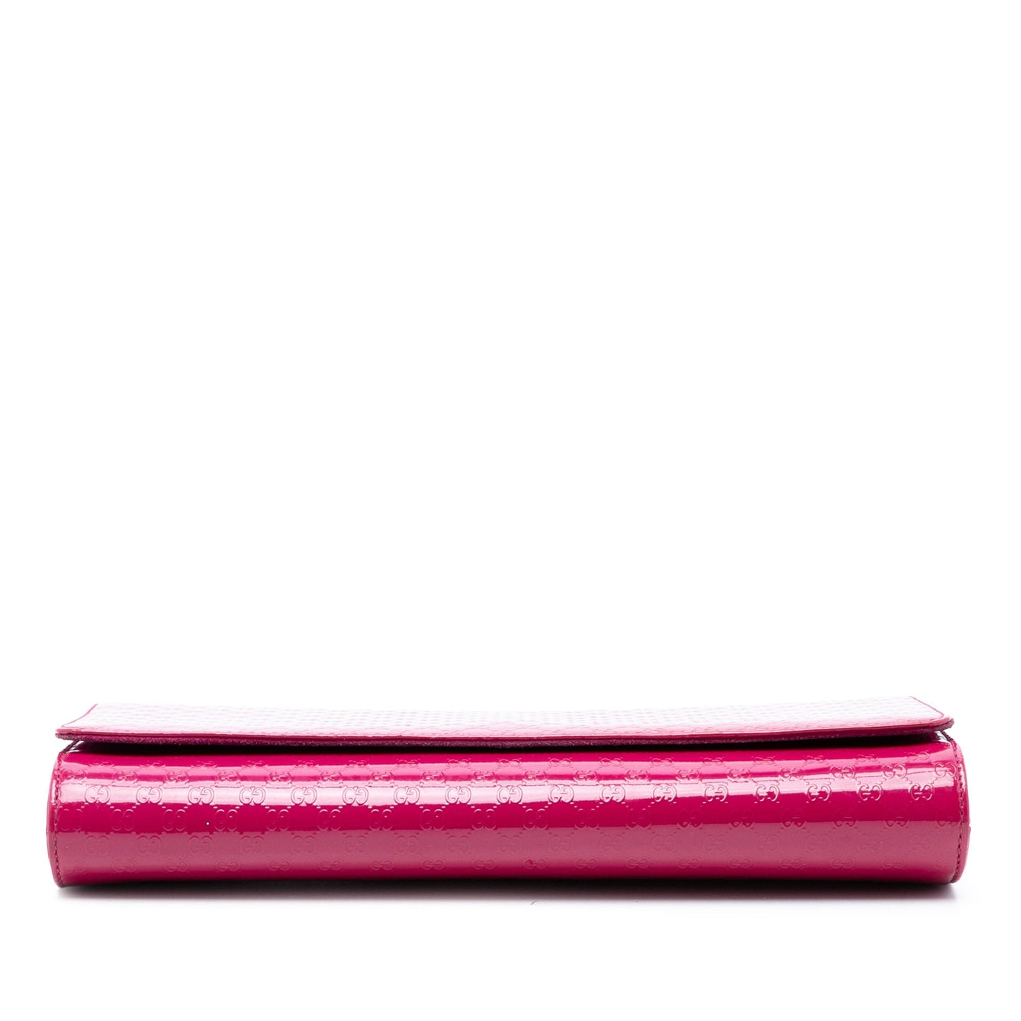 Gucci Microguccissima Patent Broadway Clutch