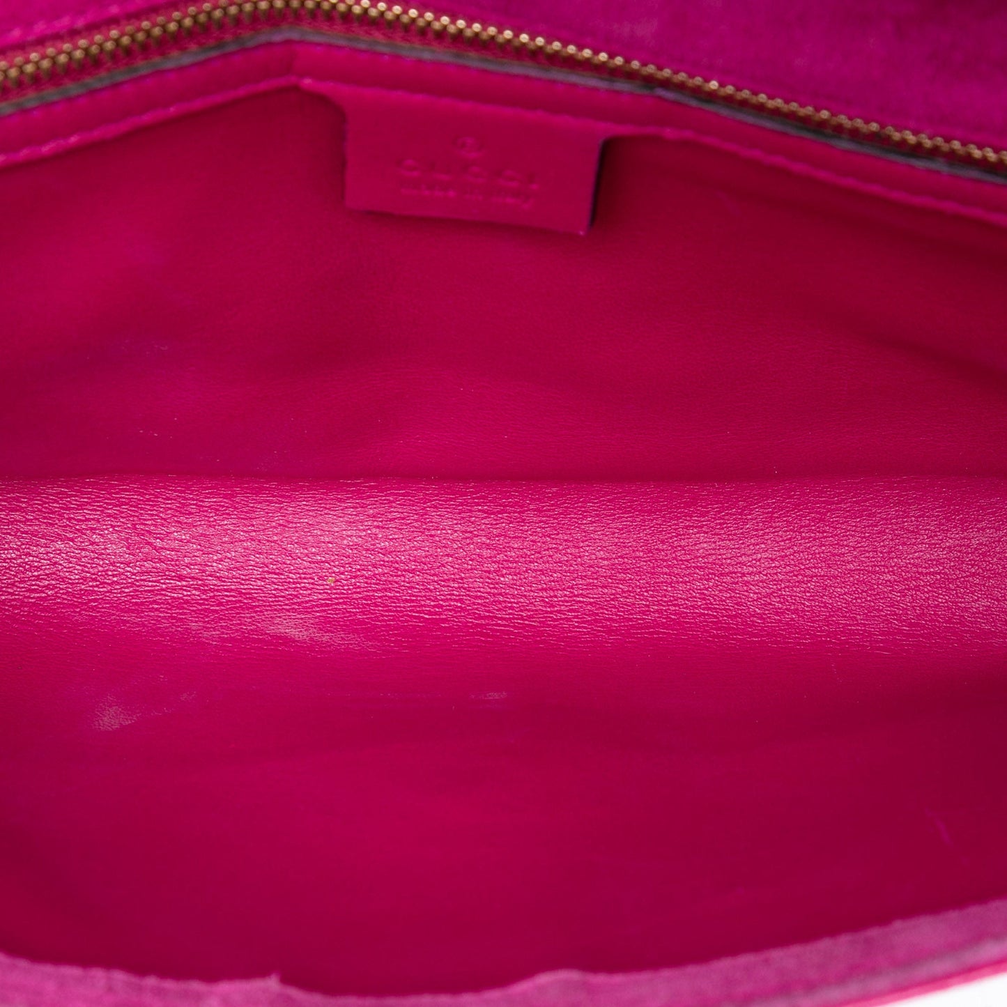 Gucci Microguccissima Patent Broadway Clutch