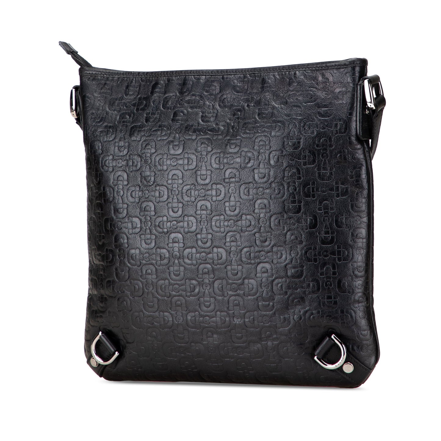 Gucci Horsebit Embossed Leather Abbey D Ring Crossbody