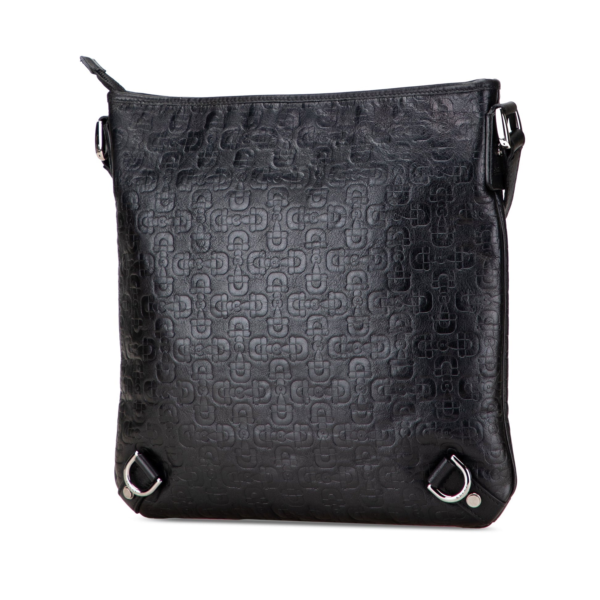 Gucci Horsebit Embossed Leather Abbey D Ring Crossbody