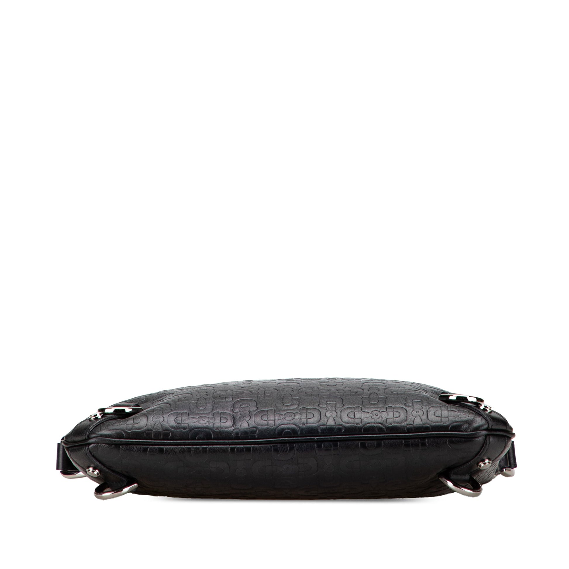 Gucci Horsebit Embossed Leather Abbey D Ring Crossbody