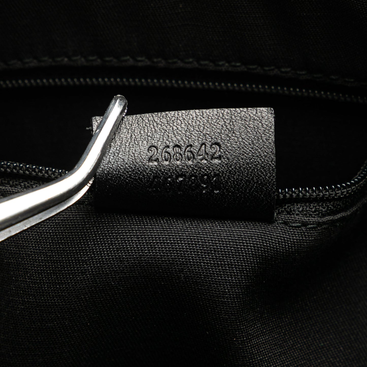 Gucci Horsebit Embossed Leather Abbey D Ring Crossbody
